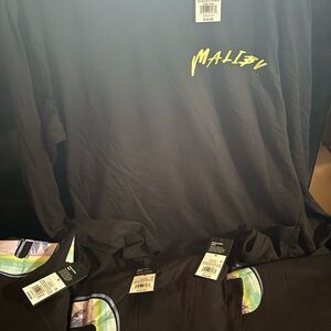 Malibu Black Long Sleeve Tee